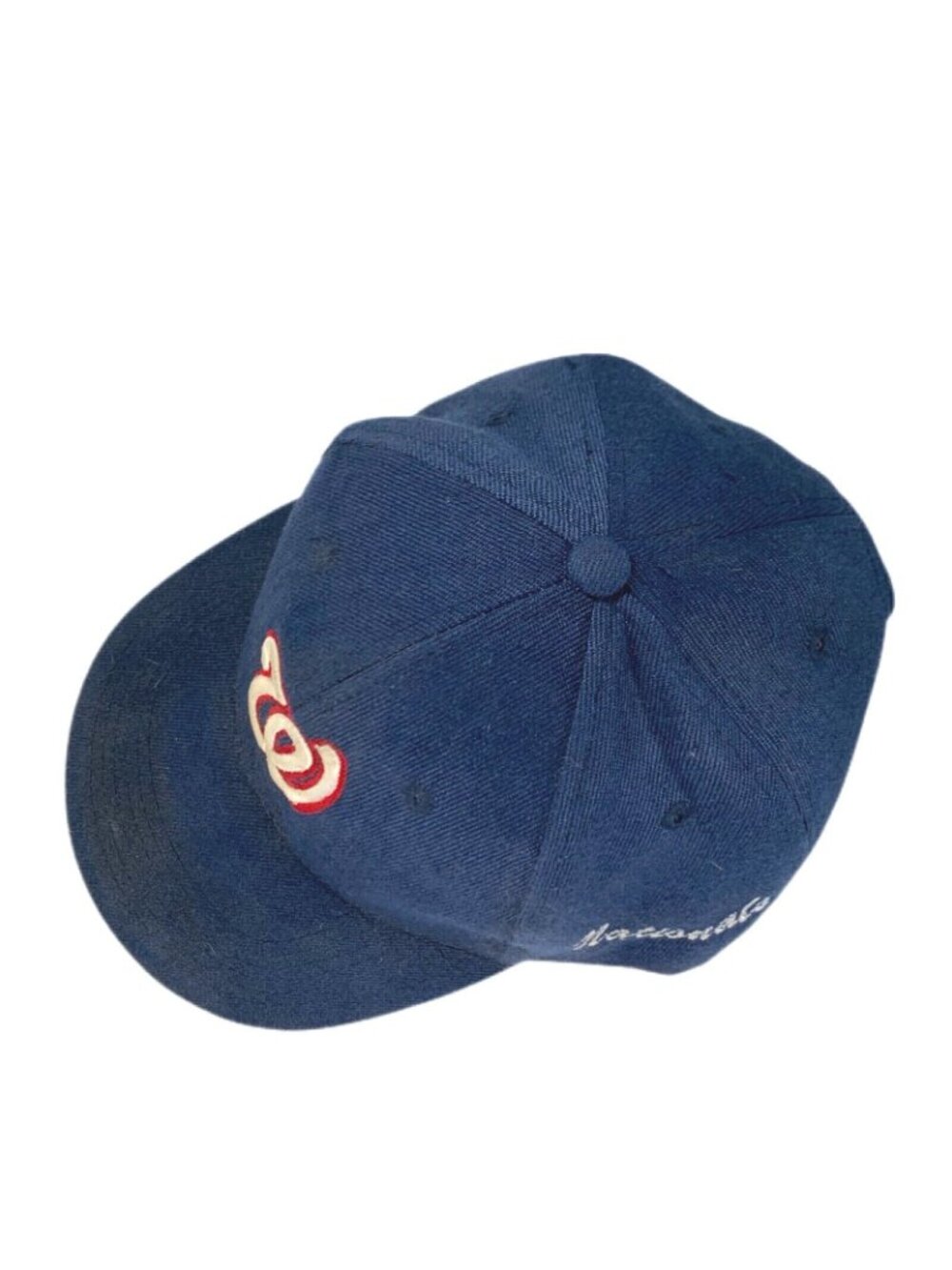 MLB Washington Nationals Blue Baseball Hat Cap Adjustable Embroidered Logo OSFA - Picture 5 of 8